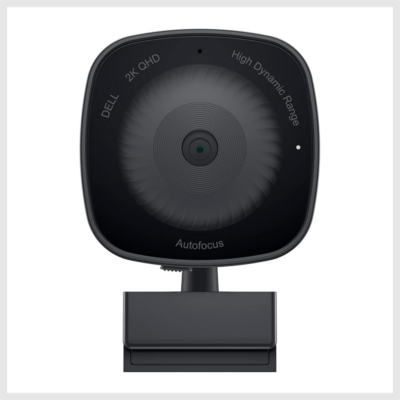 Dell Webcam - Wb3023-2K Qhd, Built-in Microphone, Digital Video Resolution 2560 X 1440, 2D Noise Reduction, 3D Noise Reduction, Face Detection, Tilt Adjustment, High Dynamic Range (HDR), Auto Focus - Image 2
