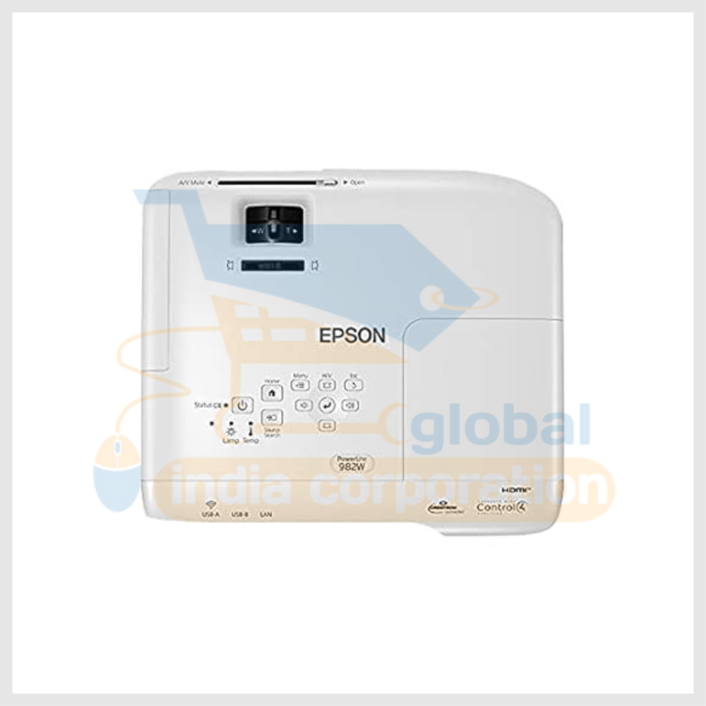 Epson Powerlite 982W LCD Projector - 16:10 - Vga, White - Image 2