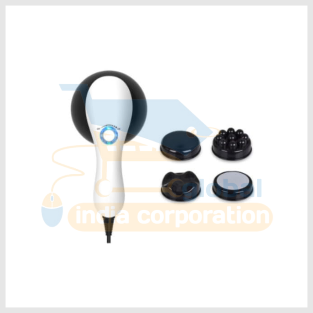 Equater 4-in-1 Multifunctional Body Massager - Anti-Cellulite Handheld Sculpting Device for Neck, Shoulders, Arms, Hips, Tummy & Legs - Relaxation & Body Firming Tool (MP-2290)