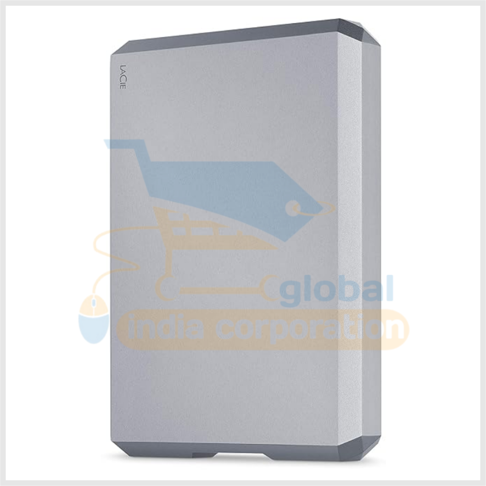 LaCie Mobile Drive 5TB External Hard Drive HDD – Space Grey USB-C USB 3.0, for Mac and PC Desktop (STHG5000402)