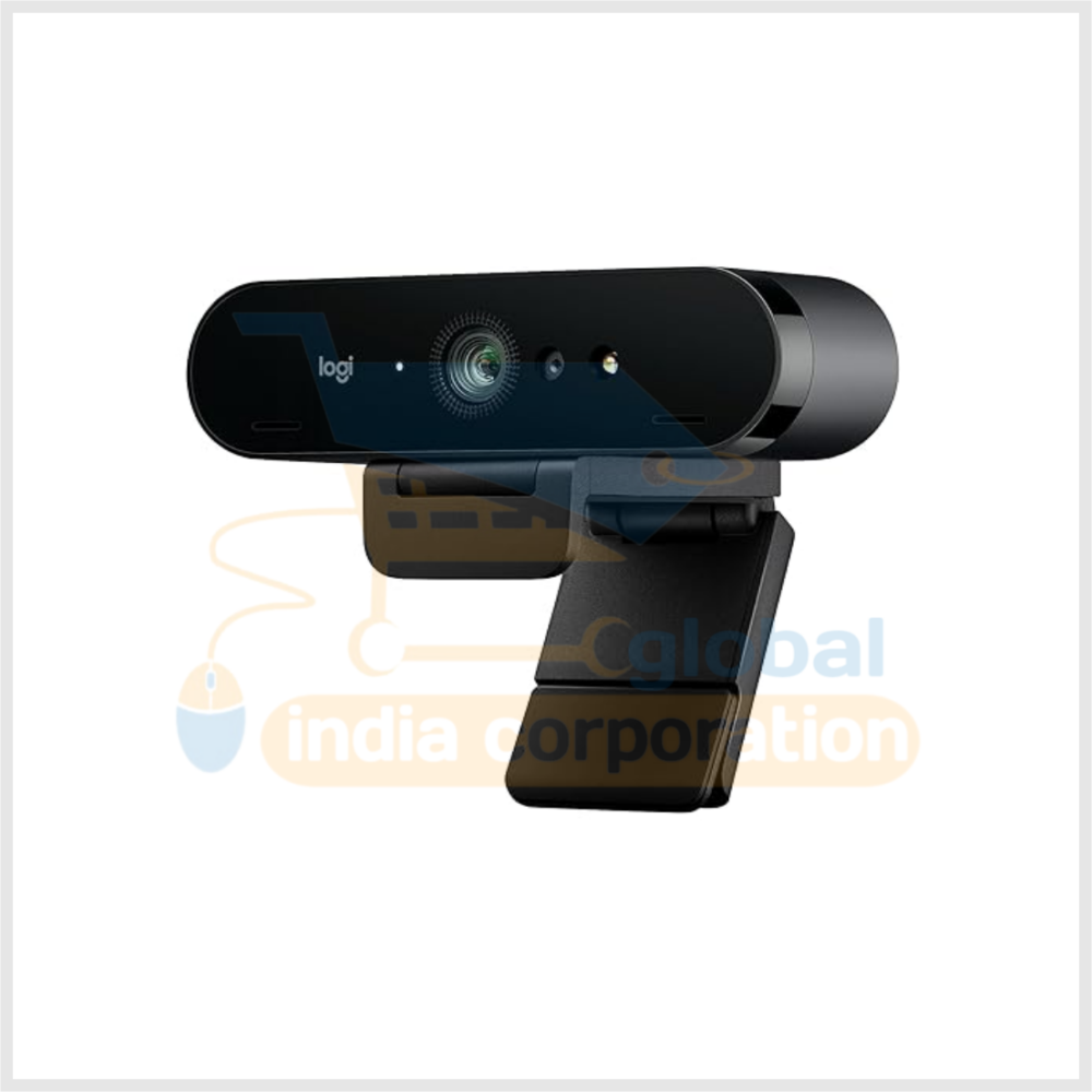 Logitech Brio Stream, Ultra 4K HD Video Calling, Optical Zoom, Noise-Canceling mic,HD Auto Light Correction, Works with Microsoft Teams, Zoom, Google Voice, Meet, PC/Mac/Laptop/MacBook/Tablet, Black