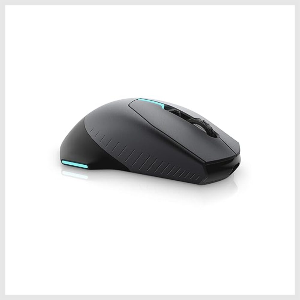 Alienware 610M Wired/Wireless Gaming Mouse - 1,000Hz Polling Rate, Rechargeable Lithium ion Battery, 16,000 DPI, 7 Fully programmable Mouse Buttons, AlienFX RGB Lighting (AW610M) - Image 6