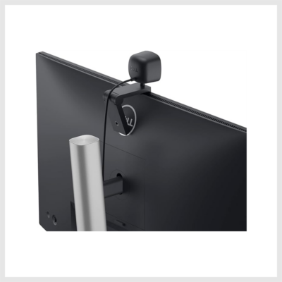 Dell Webcam - Wb3023-2K Qhd, Built-in Microphone, Digital Video Resolution 2560 X 1440, 2D Noise Reduction, 3D Noise Reduction, Face Detection, Tilt Adjustment, High Dynamic Range (HDR), Auto Focus - Image 3