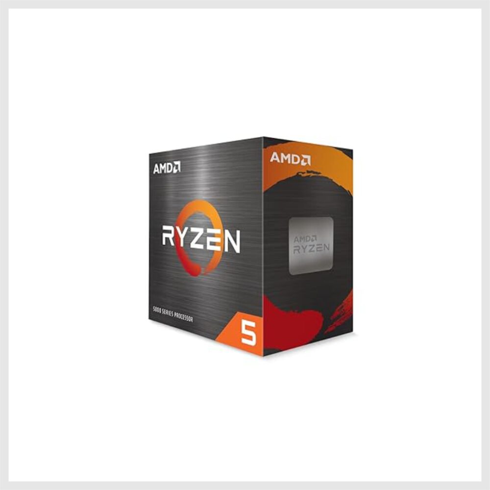 AMD 5000 Series Ryzen 5 5500 Desktop Processor 6 cores 12 Threads 19 MB Cache 3.6 GHz Upto 4.2 GHz Socket AM4 500 Series Chipset (100-100000457BOX) - Image 2