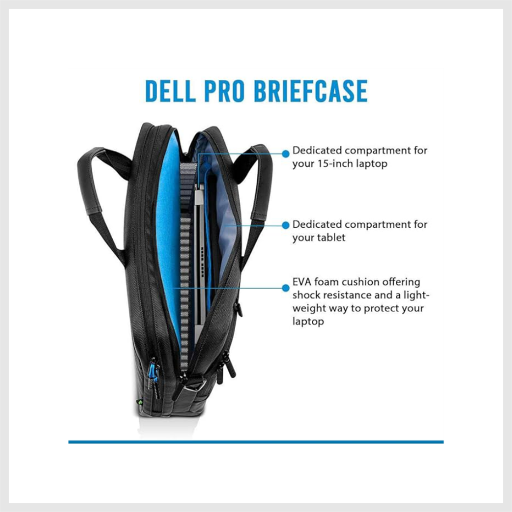 Dell Pro Briefcase 15 - PO1520C - Fits Most laptops up to 138.1 cm (15") - Image 4