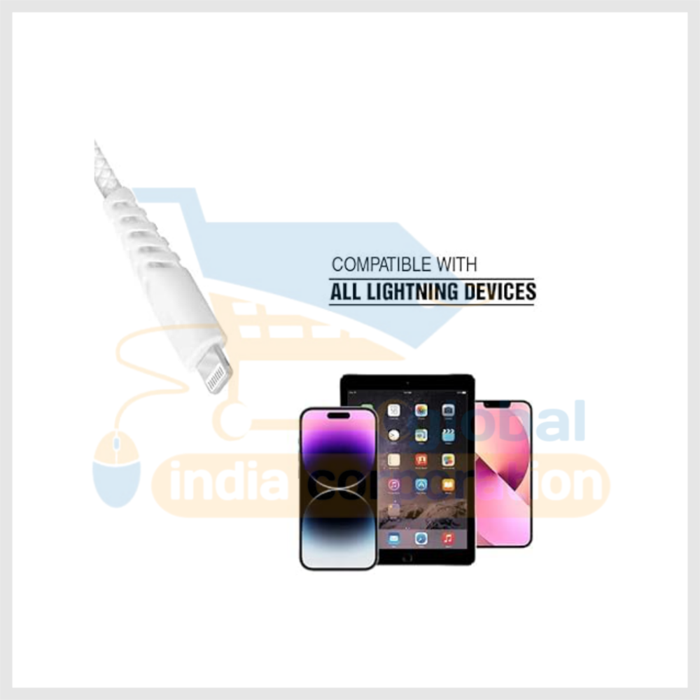 Equater Fast Phone Charging Cable & Data Sync USB Cable Compatible for iOS Devices - Image 2