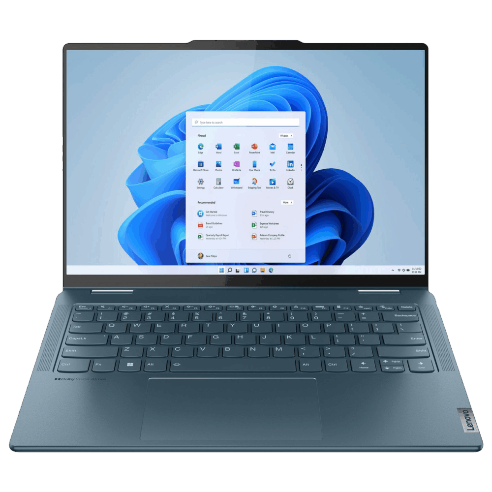 Yoga Slim 7x Gen 9, 36.83cms - Snapdragon X Plus (Cosmic Blue) - Image 4