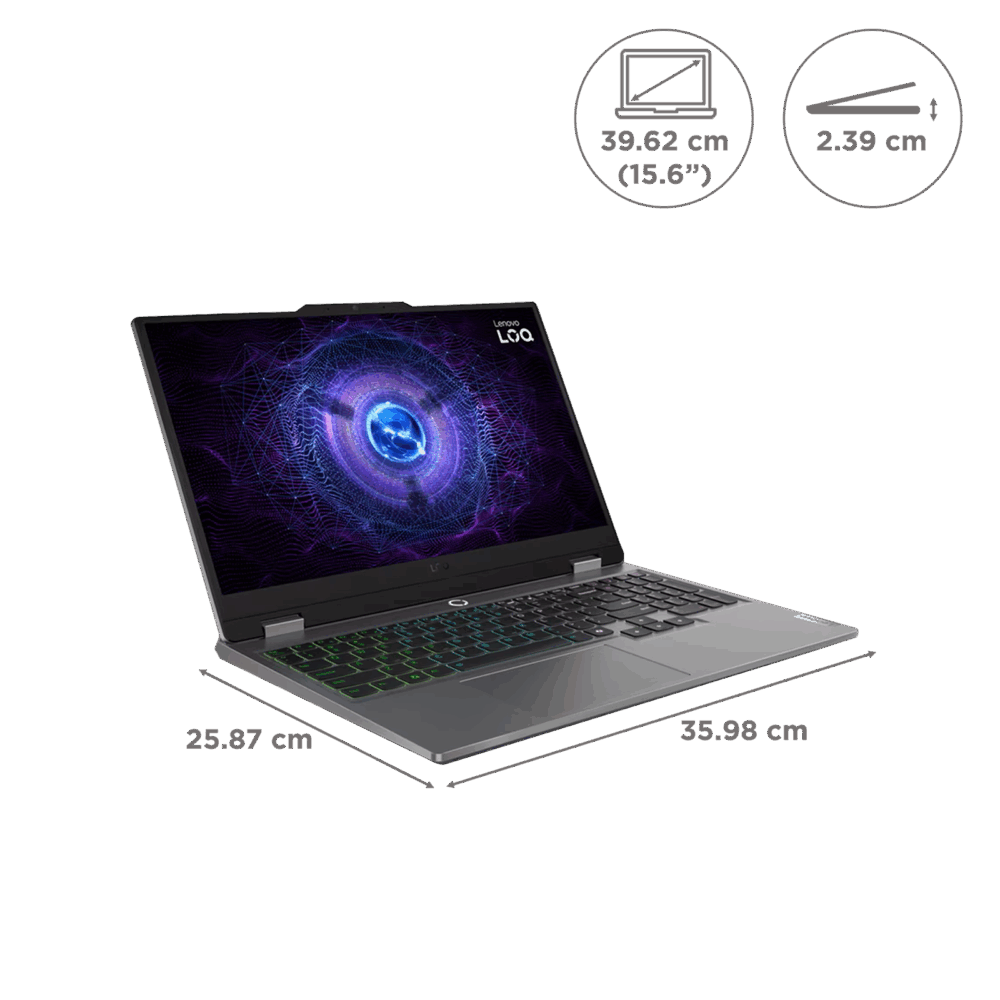Lenovo LOQ 12th Gen, 39.62cms - Intel