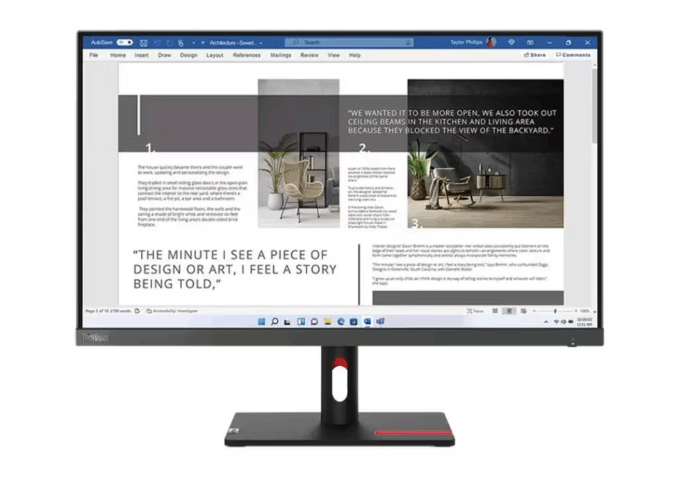 ThinkVision S27i-30 68.58cms (27) Monitor - Image 2