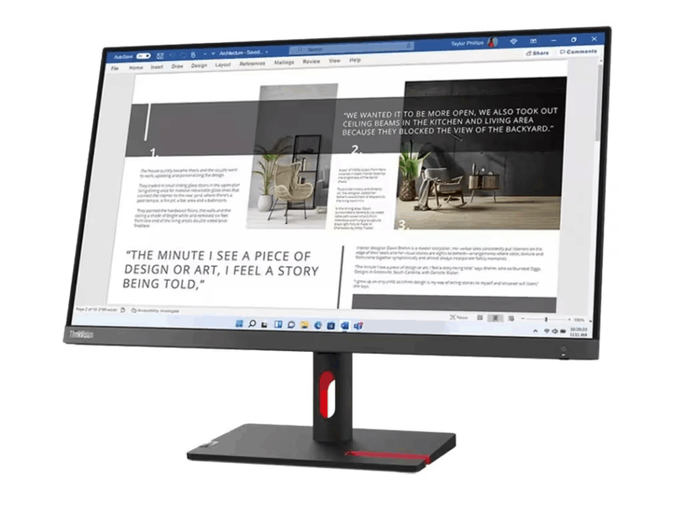 ThinkVision S27i-30 68.58cms (27) Monitor - Image 3