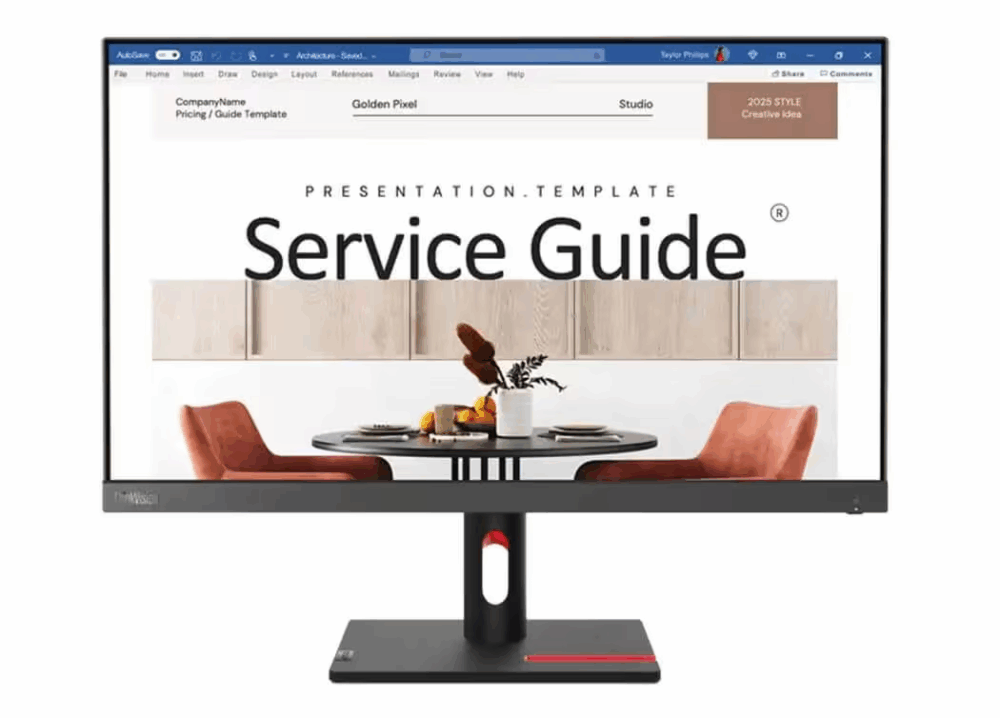 ThinkVision S24i-30 60.45cms (23.8) Monitor - Image 6
