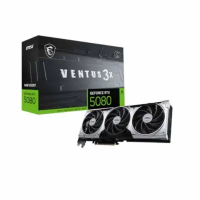 MSI GeForce RTX 5080 Ventus 3X Plus 16GB GDDR7 Graphics Card