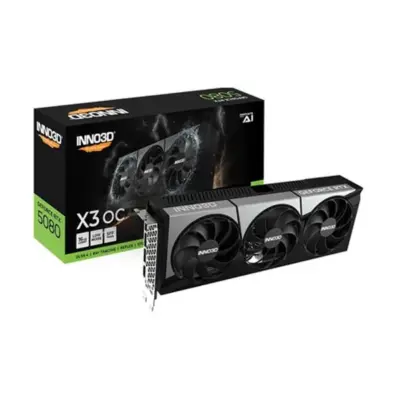 Inno3D RTX 5080 X3 OC 16Gb GDDR7 Graphics Card
