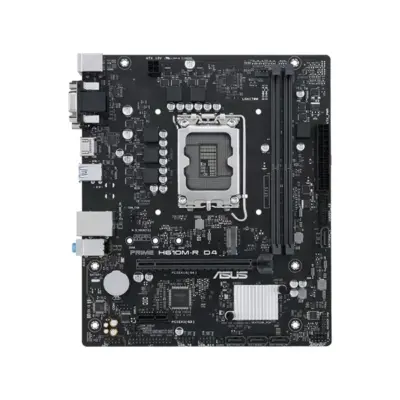 Asus Prime H610M-R D4-CSM Motherboard Supports Intel 12th, 13th & 14th Gen Processors
