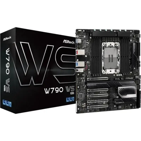 ASRock W790 WS R2.0 LGA 4677 Intel W790 E-ATX Motherboard