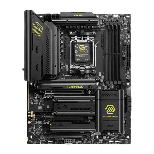MSI MAG X870 Tomahawk WIFI DDR5 AM5 ATX Gaming Motherboard