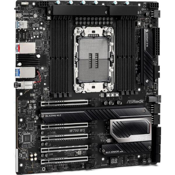 ASRock W790 WS R2.0 LGA 4677 Intel W790 E-ATX Motherboard