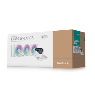 Deepcool LT360 ARGB CPU Liquid Cooler (White)