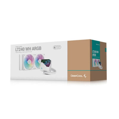 Deepcool LT240 ARGB CPU Liquid Cooler (White)