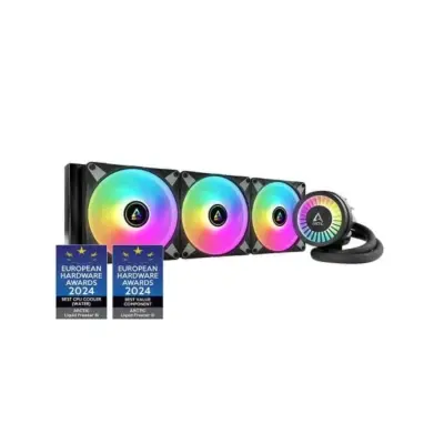 Arctic Liquid Freezer III 420 Argb Cpu Liquid Cooler (Black)