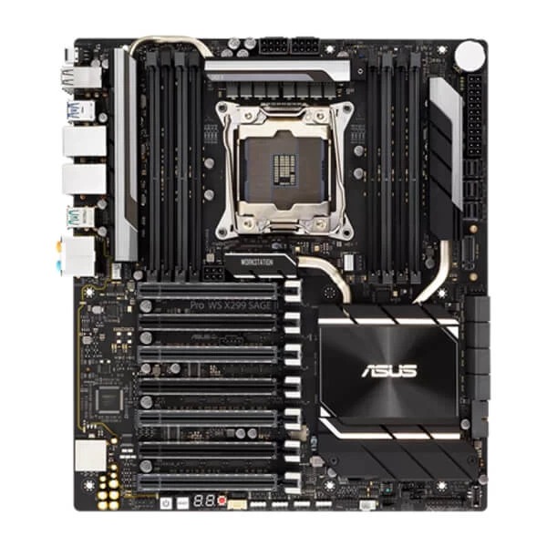 Asus Pro WS X299 Sage II LGA 2066 Intel Core X Workstation Motherboard
