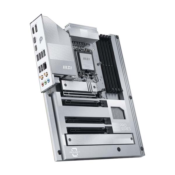 MSI PRO Z890-S WIFI PZ LGA 1851 ATX Motherboard (White)