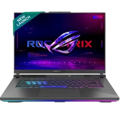 ASUS ROG Strix G16 G614PR-RV032WS AMD Ryzen 9 Gaming Laptop (16GB, 1TB SSD, Windows 11 Home, 12GB Graphics, 16 inch 165 Hz Full HD+ WUXGA IPS Display, NVIDIA GeForce RTX 5070 Ti, MS Office Home 2024, Eclipse Gray, 2.50 KG)