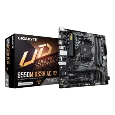 Gigabyte B550M DS3H AC R2 DDR4 Motherboard