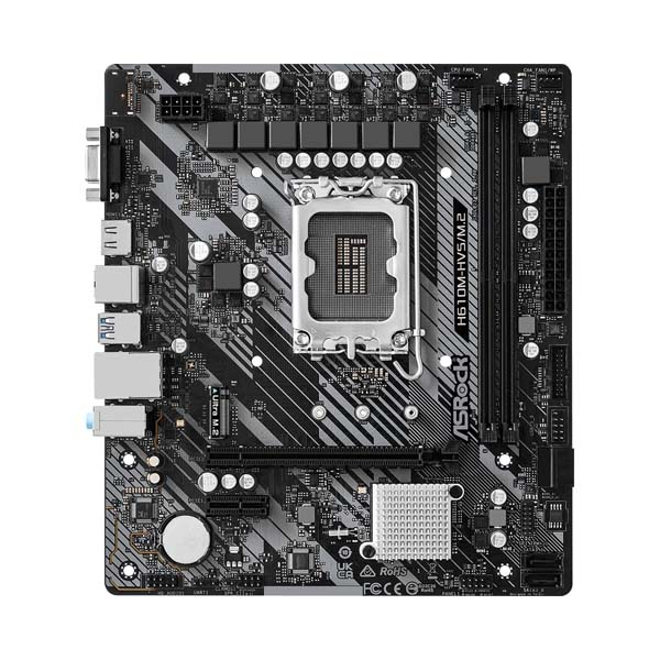 ASRock H610M-HVS/M.2 R2.0 DDR4 M-ATX LGA 1700 Motherboard