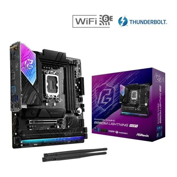 Asrock PHANTOM GAMING B860M Lightning WiFi