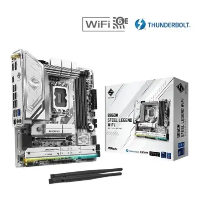 ASROCK B860M STEEL LEGEND WIFI MOTHERBOARD