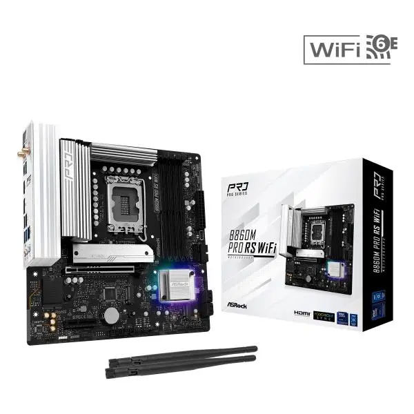 ASROCK B860M PRO RS WIFI MOTHERBOARD