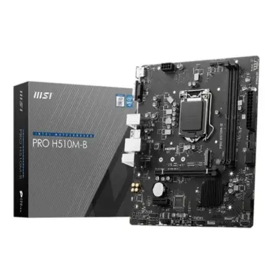MSI PRO H510M-B mATX Intel LGA 1200 Motherboard