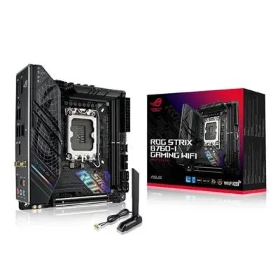 Asus ROG Strix B760-I Gaming WIFI Intel Motherboard Supports Intel 12th, 13th & 14th Gen Processors