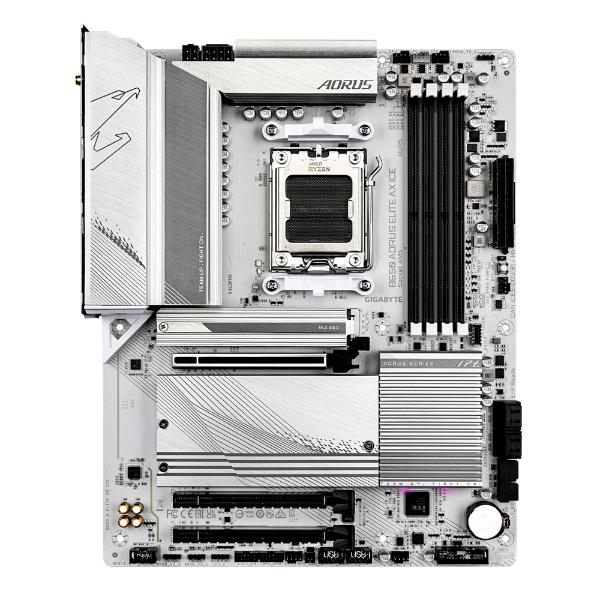 Gigabyte B650 Aorus Elite AX ICE AMD AM5 LGA 1718 ATX Motherboard