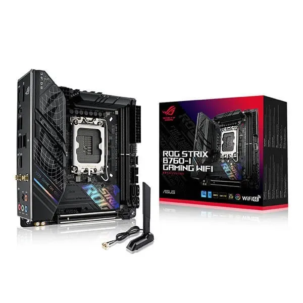 Asus ROG Strix B760-I Gaming WIFI Intel Motherboard Supports Intel 12th, 13th & 14th Gen Processors