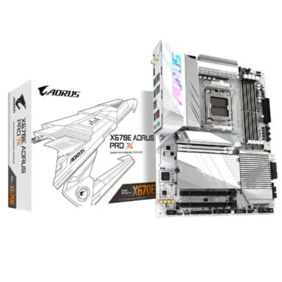 Gigabyte X670E AORUS PRO X AMD AM5 LGA 1718 ATX Motherboard