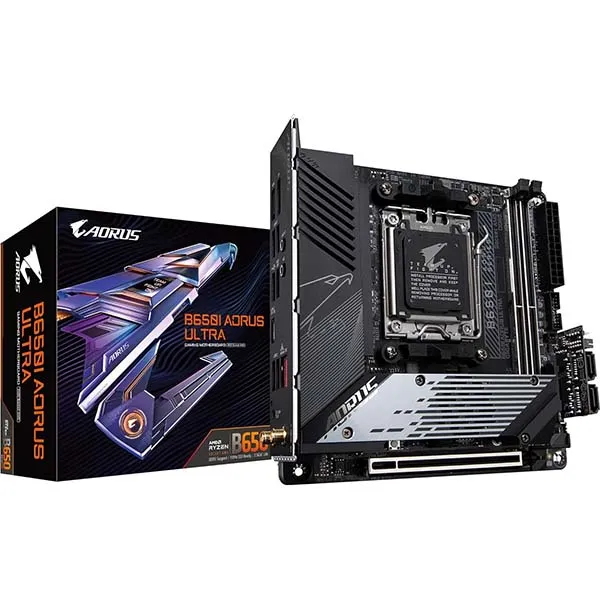 GIGABYTE B650I Aorus Ultra AM5 AMD B650 SATA 6Gb/s Mini ITX Motherboard