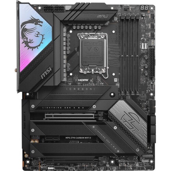 MSI MPG Z790 Carbon Wifi II ATX LGA 1700 Motherboard Supports Intel 12th , 13th & 14th Gen Processors