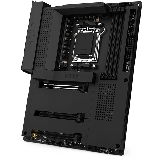 NZXT N7 B650E AMD B650 AM5 ATX Motherboard – Black