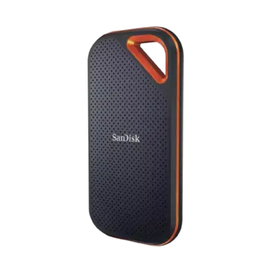 SanDisk 2TB Extreme Pro Portable SSD 2000MB/s R/ W, Upto 3 meter drop protection with IP65 water and dust resistance, Metal Enclosure, PC, MAC & TypeC Smartphone Compatible, 5Y Warranty,External SSD