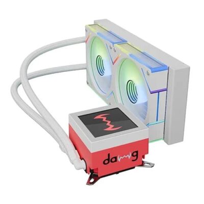 Dawg L240 AIO ARGB 240mm CPU Liquid Cooler (White)