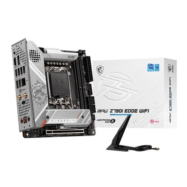 MSI MPG Z790I Edge WIFI Intel Motherboard Supports Intel 12th , 13th & 14th Gen Processors