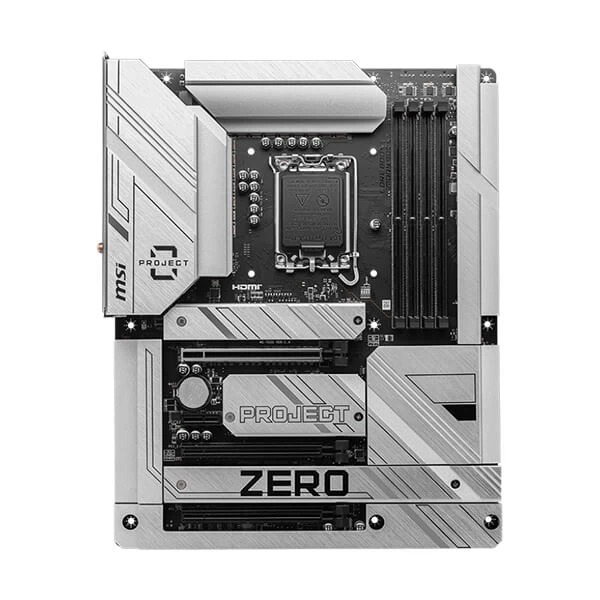 MSI Z790 Project Zero (Wi-Fi) DDR5 Motherboard Supports Intel 12th , 13th & 14th Gen Processors