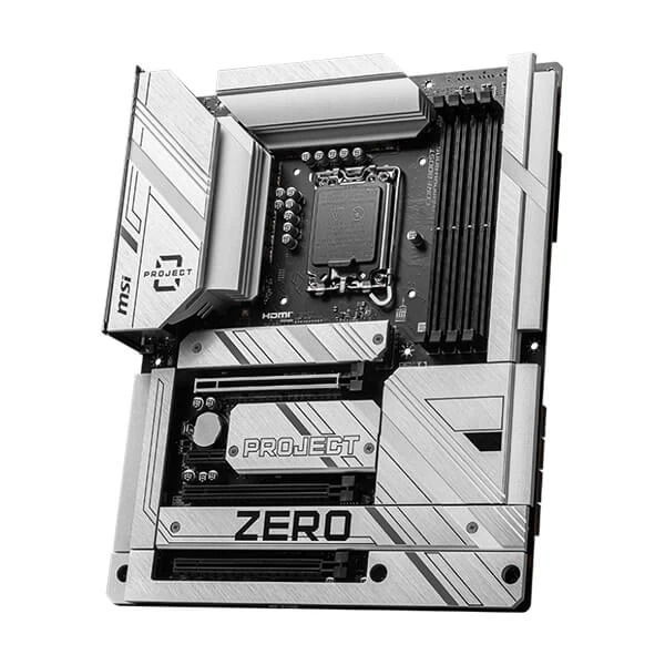 MSI Z790 Project Zero (Wi-Fi) DDR5 Motherboard Supports Intel 12th , 13th & 14th Gen Processors