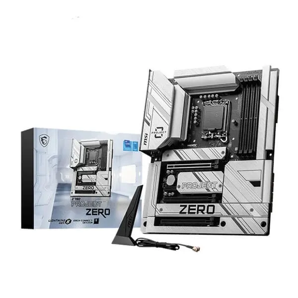 MSI Z790 Project Zero (Wi-Fi) DDR5 Motherboard Supports Intel 12th , 13th & 14th Gen Processors