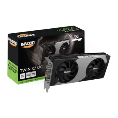 INNO3D GeForce RTX 5060 Ti 16GB TWIN X2 OC Graphics Card