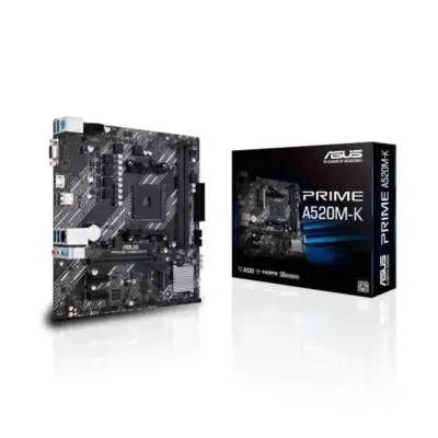 Asus Prime A520M-K AMD Motherboard