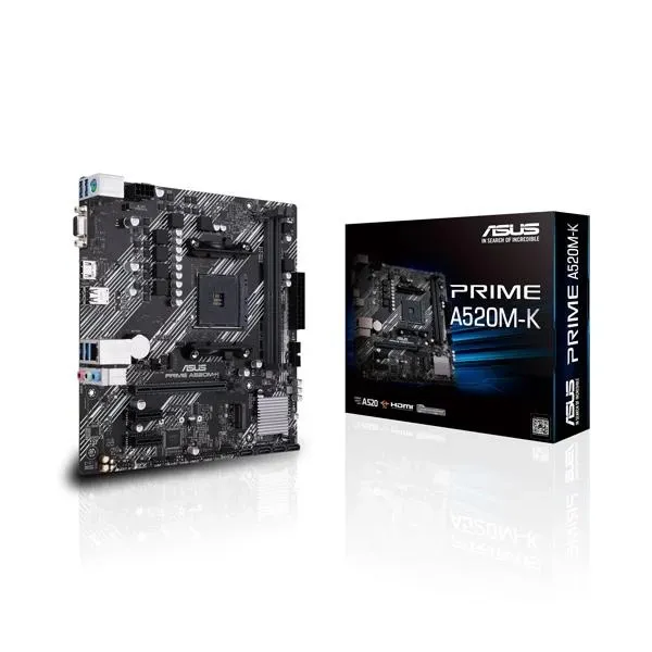 Asus Prime A520M-K AMD Motherboard
