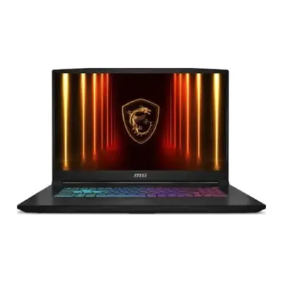 MSI Katana 17 HX B14 Intel Core i9 14th Gen 14900HX – (16 GB/1 TB SSD/Windows 11 Home/8 GB Graphics/NVIDIA GeForce RTX 5070/240 Hz) Katana 17 HX B14WGK-085IN Gaming Laptop (17.3 Inch, Black, 2.7 Kg)